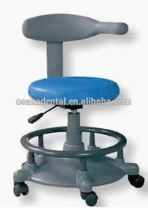 2015 nuevo modelo Precio competitivo de alta clase dentista de suministro dental Asistente taburete / silla de dentista con CE
