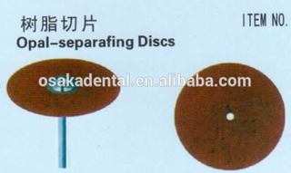 Discos separadores de ópalo / material endo dental