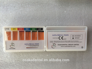 Osakadental Gutta Percha Points 02taper / material dental / material de ortodoncia