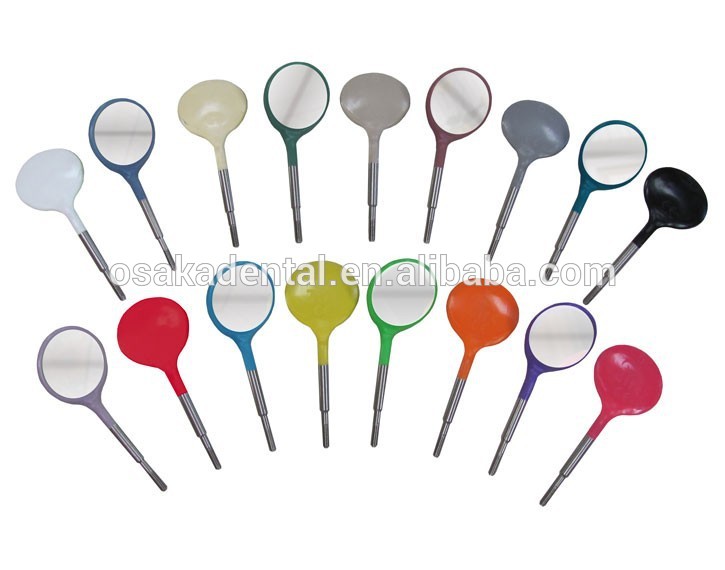 2014 Nuevo espejo bucal dental, espejo dental, kit dental desechable / plástico o inoxidable