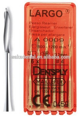 Escariador de pesto Dentsply original / largo / limas endo dentales / limas rotativas