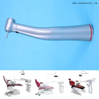 Mini cabeza de banda roja con pie de mano dental ligero
