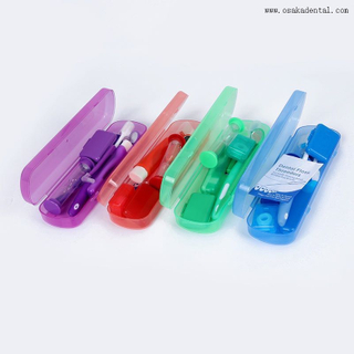 Kit de ortodoncia de 8 piezas en caja de colores con temporizador