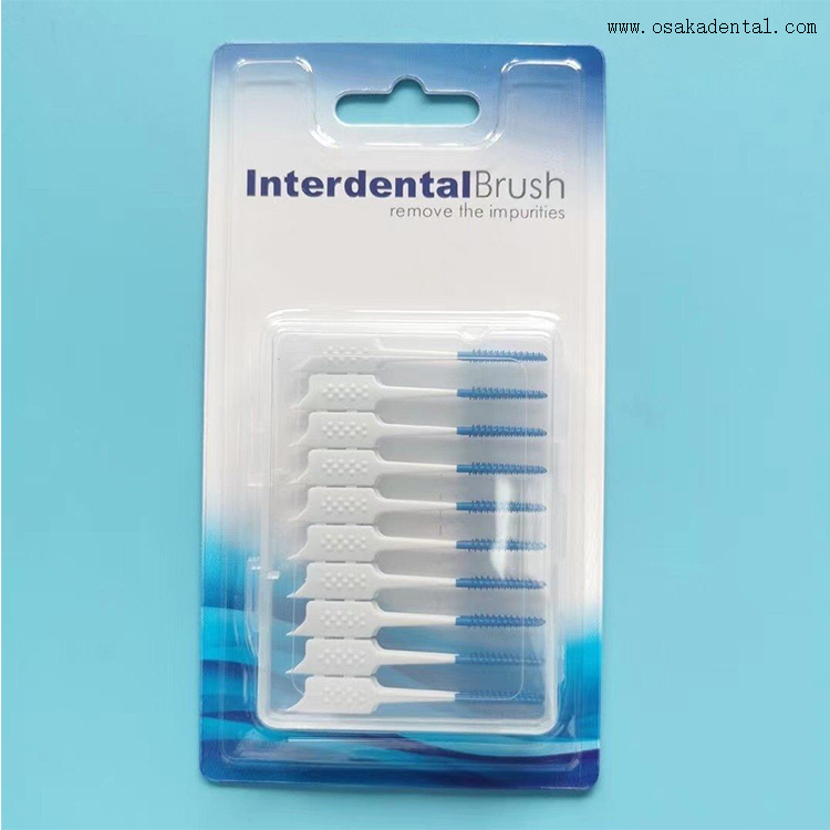Cepillo dental desechable con diferentes modelos