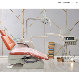 Silla dental económica hidráulica con luz