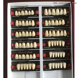 Dientes de resina dental de calidad europea Dientes frontales Osa-dientes-UE