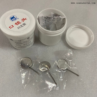 Equipo de laboratorio dental Espejo bucal (acero inoxidable, termoestabilidad, resistente a alta presión) OSA-C-130